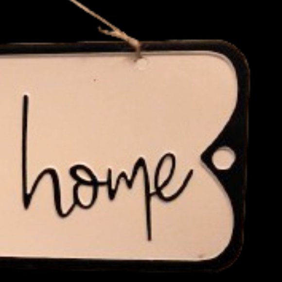 Let's Stay Home Metal Sign - Picture 8 of 10